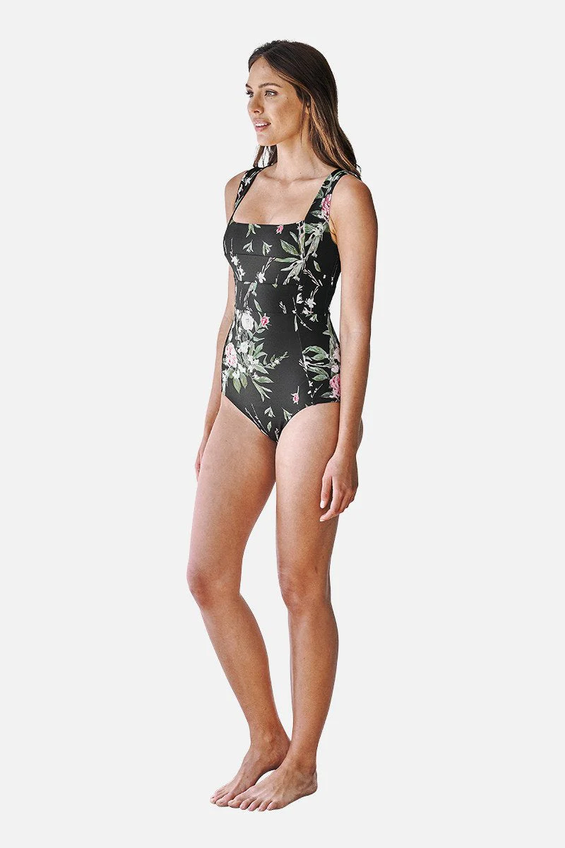 Classic Square Neck ROMANTIQUE BLACK - Image 4